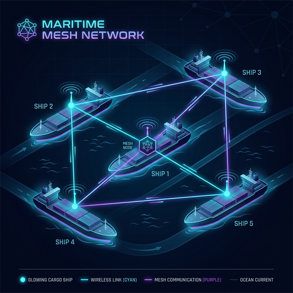 Maritime Mesh Network Concept